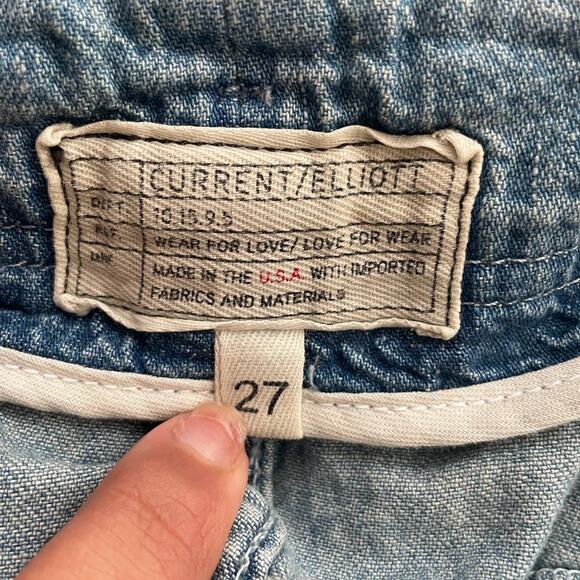 Current/Elliott Marine Blue The Lieutenant Pants - Picture 5 of 6